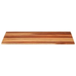 Dessus de table bois massif d'acacia 15-16 mm 60x80 cm 543491543491