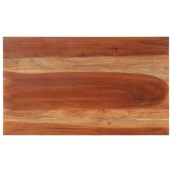 Dessus de table bois massif d'acacia 15-16 mm 60x100 cm 543493543493