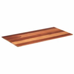 Dessus de table bois massif d'acacia 15-16 mm 60x120 cm 543494543494