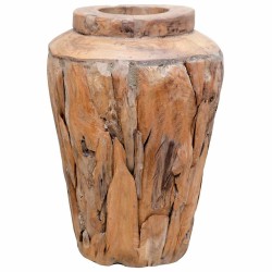 Vase de décoration 40 x 60 cm Bois de teck solide 543502543502