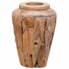 Vase de décoration 40 x 60 cm Bois de teck solide 543502543502