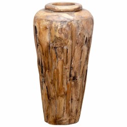 Vase de décoration 40 x 80 cm Bois de teck solide 543503543503