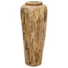 Vase de décoration 40 x 100 cm Bois de teck solide 543505543505
