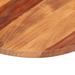 Dessus de table bois massif d'acacia rond 25-27 mm 40 cm 543512543512