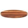 Dessus de table bois massif d'acacia rond 25-27 mm 40 cm 543512543512