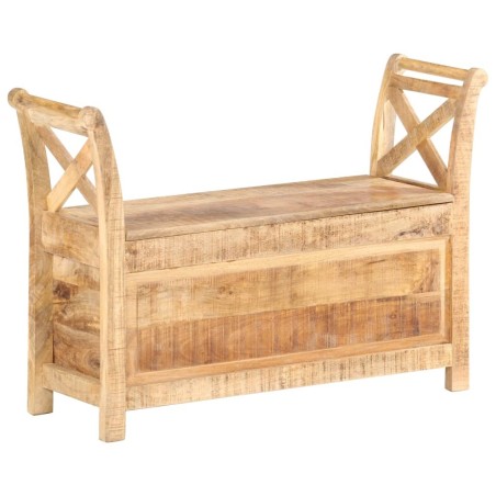 Banc d'entrée 103x33x72 cm Bois de manguier solide 543520543520