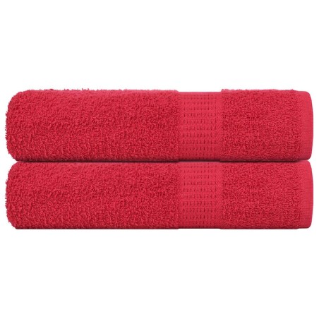 Serviettes de douche FROGN 2 pcs rouge 70x140 cm 360 g/m² 543522543522
