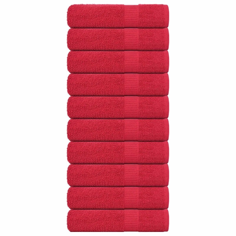 Essuie-mains FROGN 10 pcs rouge 50x100 cm 360 g/m² 543523543523