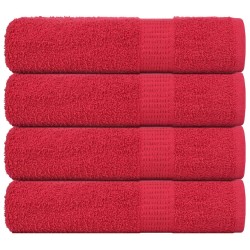 Essuie-mains FROGN 4 pcs rouge 50x100 cm 360 g/m² 543524543524