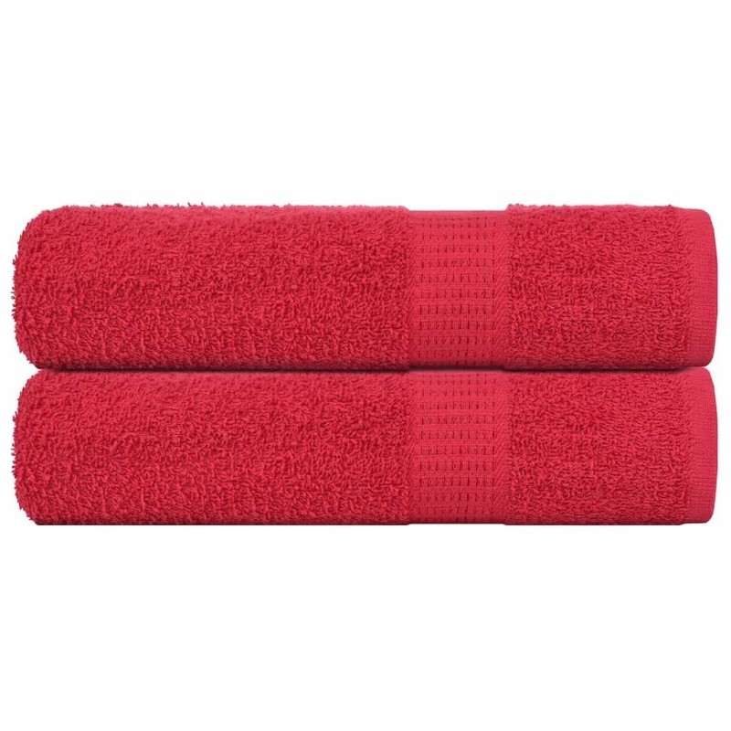 Essuie-mains FROGN 2 pcs rouge 50x100 cm 360 g/m² 543525543525