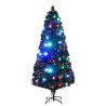 Arbre de Noël pré-éclairé avec support et LED 180 cm fibre optique 543528543528