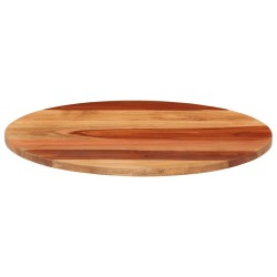 Dessus de table bois massif d'acacia rond 15-16 mm 40 cm 543529543529