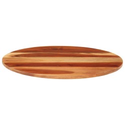 Dessus de table bois massif d'acacia rond 15-16 mm 60 cm 543532543532