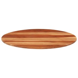 Dessus de table bois massif d'acacia rond 15-16 mm 80 cm 543534543534