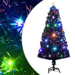 Arbre de Noël pré-éclairé avec support et LED 120 cm fibre optique 543539543539
