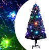 Arbre de Noël pré-éclairé avec support et LED 120 cm fibre optique 543539543539