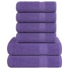 Ensemble de serviettes FROGN 6 pcs violet 360 g/m² 543548543548