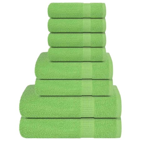 Ensemble de serviettes FROGN 8 pcs vert pomme 360 g/m² 543562543562