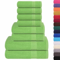Ensemble de serviettes FROGN 8 pcs vert pomme 360 g/m² 543562543562