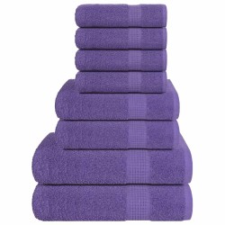 Ensemble de serviettes FROGN 8 pcs violet 360 g/m² 543563543563