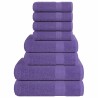 Ensemble de serviettes FROGN 8 pcs violet 360 g/m² 543563543563