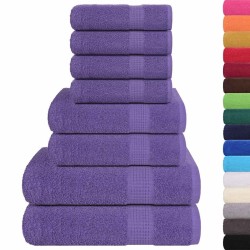 Ensemble de serviettes FROGN 8 pcs violet 360 g/m² 543563543563