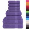 Ensemble de serviettes FROGN 8 pcs violet 360 g/m² 543563543563