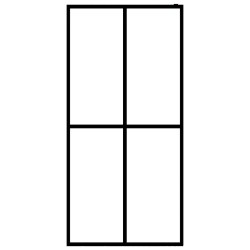 Écran de douche Verre trempé dépoli 90x195 cm 543572543572