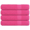 Serviettes de sauna FROGN 4 pcs rose 80x200 cm 360 g/m² 543584543584