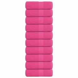 Serviettes d'invité FROGN 10 pcs rose 30x50 cm 360 g/m² 543586543586