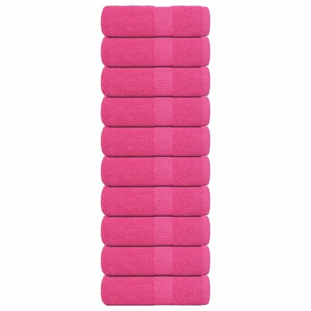 Serviettes d'invité FROGN 10 pcs rose 30x50 cm 360 g/m² 543586543586