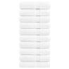 Serviettes de douche de qualité supérieure SOLUND 10 pcs blanc 543619543619