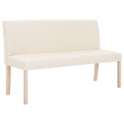 Banc 139,5 cm Crème Polyester 543623543623