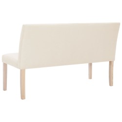 Banc 139,5 cm Crème Polyester 543623543623