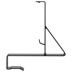 Support de Garde Neige Noir 29,5 x 3 x 34,5 cm Acier 543624543624