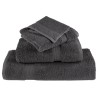 Serviettes de toilette premium SOLUND 10 pièces Anthracite 30 x 30 cm 600 g/m² 543629543629