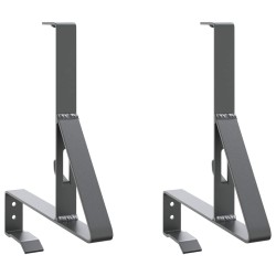 Support de Garde Neige 2 pcs Anthracite 29,5 x 3 x 34,5 cm 543644543644