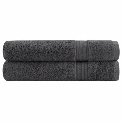 Serviettes de qualité supérieure SOLUND 2 pcs anthracite 543646543646