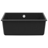 Évier Noir 530 x 460 mm 80% Quartz et 20% Résine 543647543647