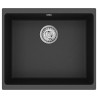 Évier Noir 530 x 460 mm 80% Quartz et 20% Résine 543647543647