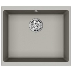 Évier Gris 530 x 460 mm 80% Quartz et 20% Résine 543648543648