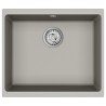 Évier Gris 530 x 460 mm 80% Quartz et 20% Résine 543648543648