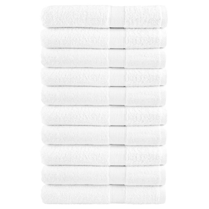 Serviettes de qualité supérieure SOLUND 10 pcs blanc 600 g/m² 543655543655