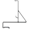 Support de Garde Neige Anthracite 29,5 x 3 x 34,5 cm Acier 543656543656