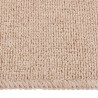 Tapis escalier antidérapants 15 pcs 60x25cm Beige Rectangulaire 543669543669