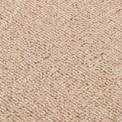 Tapis escalier antidérapants 15 pcs 60x25cm Beige Rectangulaire 543669543669
