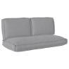 Ensemble de coussins 3 pcs Gris Tissu Oxford 543673543673