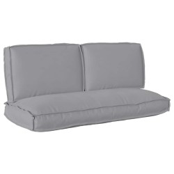 Ensemble de coussins 3 pcs Gris Tissu Oxford 543675543675