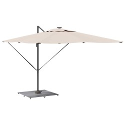Pied de parasol Aspect bois gris foncé 100 x 100 x 4 cm Acier 543688543688