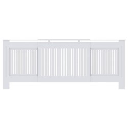 Cache-Radiateur 2 pcs Blanc 205 x 20,5 x 81,5 cm 543695543695